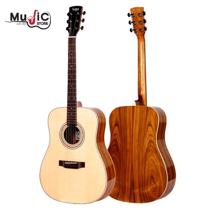 SAGA SF850 Acoustic Guitar ( Solid Top )