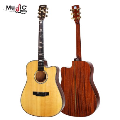 กีต้าร์โปร่ง SAGA SL8C ( All Solid )