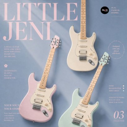 LITTLE JENI 2026 Short Scale Guitar สเกลสั้น จับง่าย กดสบาย