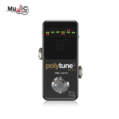 เครื่องตั้งสาย TC Electronic Polytune 3 Noir Tuner