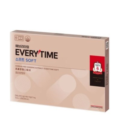 JUNG KWAN JANG Korean Red Ginseng Extract Everytime Soft 10ml x 20 Packs