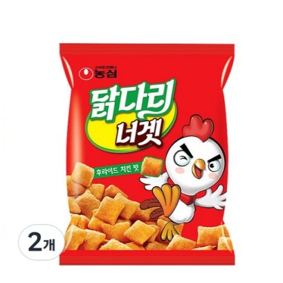 Nongshim Chicken Drumstick Nuggets Fried Chicken Flavor, 130g, 2 Pack