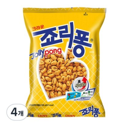 Crown Jollypong 138g x 4ea