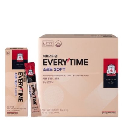 JUNG KWAN JANG Korean Red Ginseng Extract EveryTime Soft 10ml x 30sticks (300ml)