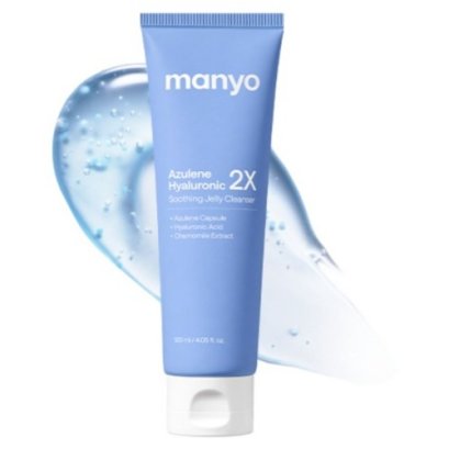 manyo Azulene Hyaluronic 2X Soothing Jelly Cleanser 120ml