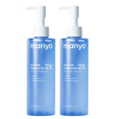 manyo Azulene Hyaluronic 2X Serum Oil Cleanser 200ml x 2ea