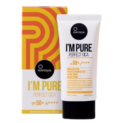 SUNTIQUE I'm Pure Perfect Cica SPF50+PA++++ 50ml