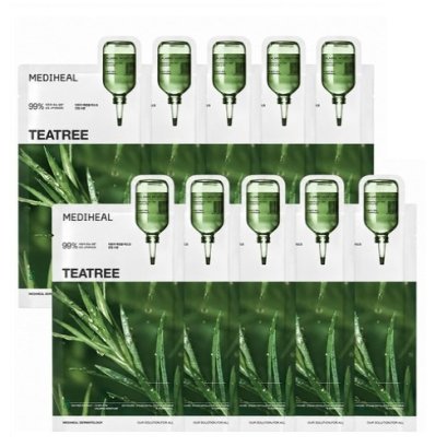 Mediheal Tea Tree Essential Mask Sheet Calming Moisture x 10ea