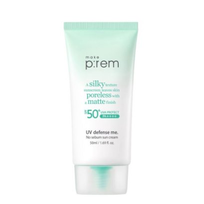(TK July) MakePrem UV Defense me. No sebum sun cream SPF50+PA++++ 50ml