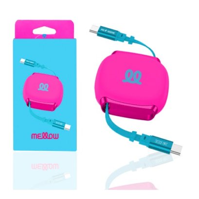 DECORART Mellow Snapback 100w / 480Mbps Cable 1M-Pink