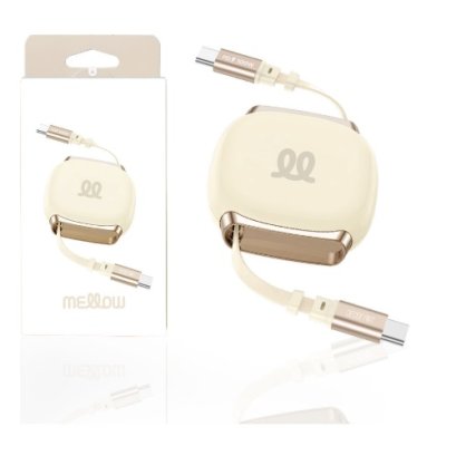 DECORART Mellow Snapback 100w / 480Mbps Cable 1M-Ivory