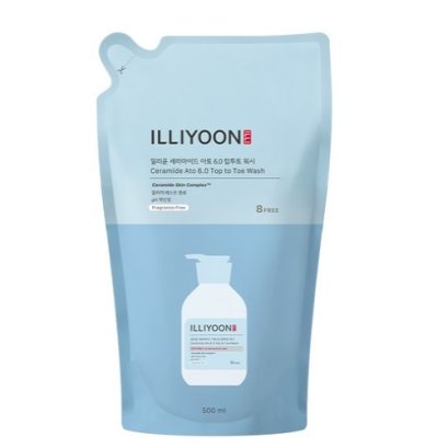 ILLIYOON Ceramide Ato 6.0 Top To Toe Wash [Refill] 500ml