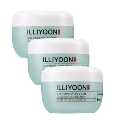 ILLIYOON Hyaluronic Moisture Cream 100mlx3ea