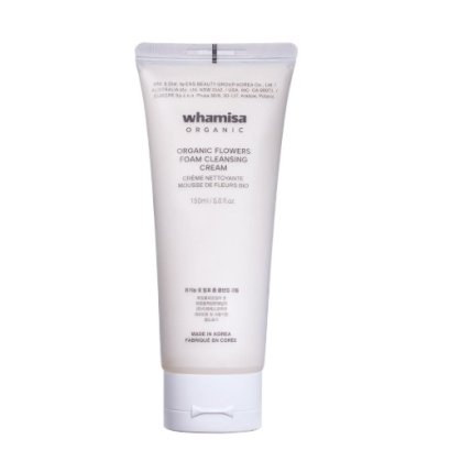 WHAMISA Organic Flowers Foam Cleansing Cream 150ml