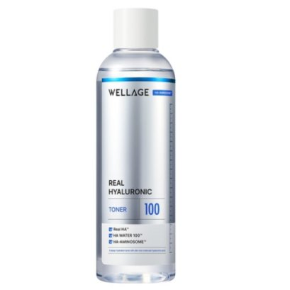 WELLAGE Real Hyaluronic 100 Toner 200mL