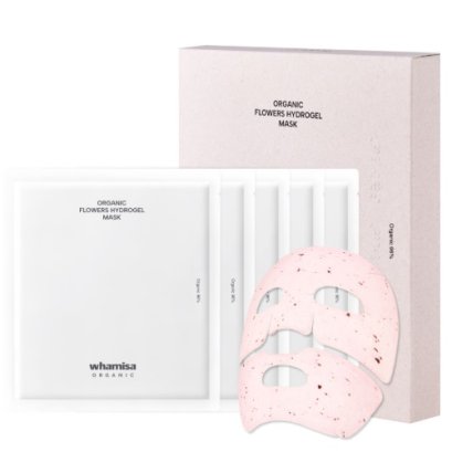 WHAMISA Organic Flowers Hydrogel Mask (5p)