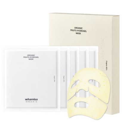 WHAMISA Organic Fruits Hydrogel Mask (5p)