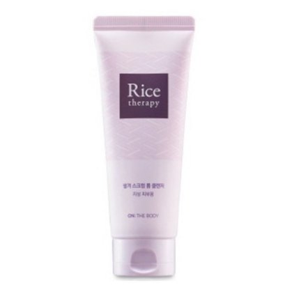On the Body Rice Therapy Rice Bran Scrub Foam Cleanser 150g