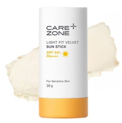 Care Zone Light Fit Velvet Sun Stick SPF50+PA++++ 39g