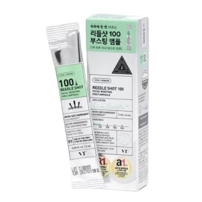 [DAISO] VT Reedle Shot 100 Facial Boosting First Ampoule 2ml x 6ea