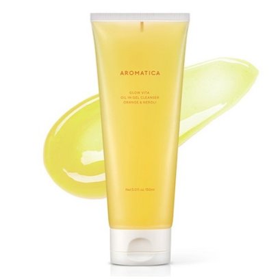 aromatica Glow Vita Oil In Gel Cleanser Orange &amp; Neroli 150ml