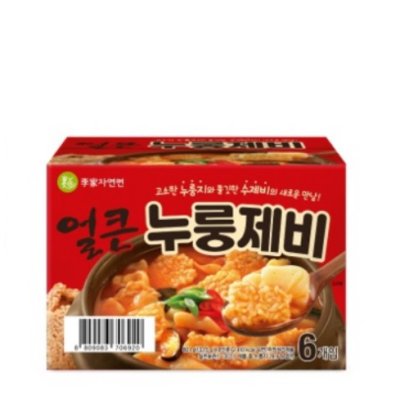 Igajayeonmyeon Spicy Nurung Jebi Sujebi 133.5g x 6ea