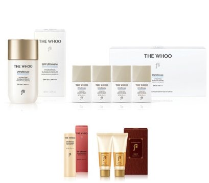Whoo UV Ultimate Hydrating Sunquid Serum 60ml Set