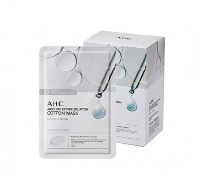 AHC Absolute Return Solution Cotton Mask (Brightening) 25pcs