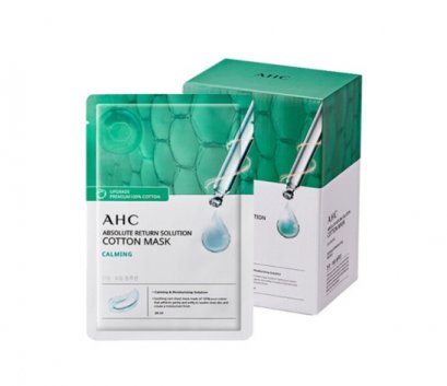 AHC Absolute Return Solution Cotton Mask (Calming) 25pcs