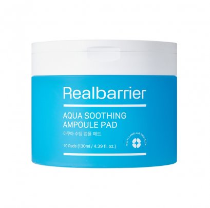 Real Barrier Aqua Soothing Ampoule Pad 70pcs.