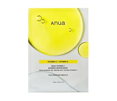 ANUA Green Lemon Vitamin C Blemish Serum Mask 25ml *10pcs