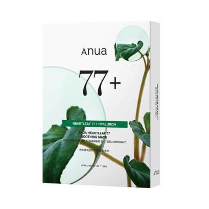 ANUA Heartleaf 77 Soothing Sheet Mask 10 sheets