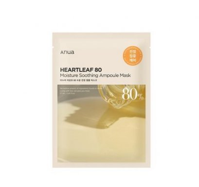 ANUA Heartleaft 80% Soothing Ampoule Mask Sheet 1P