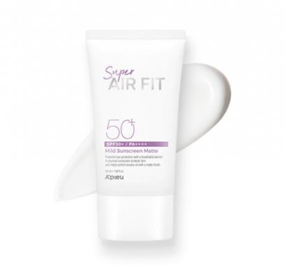 A'pieu Super Air Fit Mild Sunscreen [Matte] SPF50+PA++++50ml