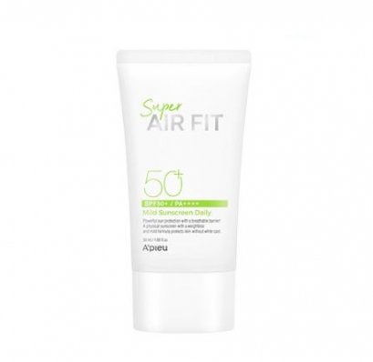 A'pieu Super Air Fit Mild Sunscreen [Daily] SPF50+PA++++50ml