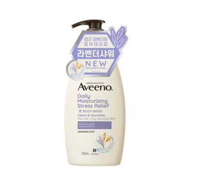 Aveeno Daily Moisturizing Stress Relief Body Wash 532mL