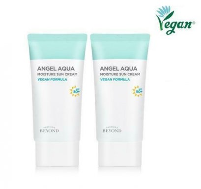 BEYOND Angel Aqua Moisture Sun Cream SPF50+,PA+++ 50ml 1+1 (VEGAN)