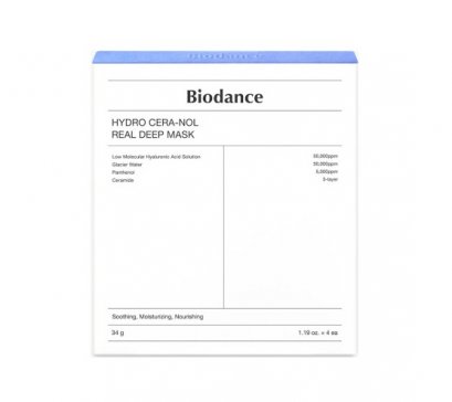 Biodance Hydro Cera-Nol Real Deep Mask 4 sheet