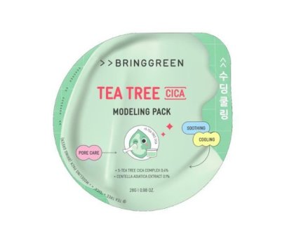 Bring Green Tea Tree Cica Modeling pack 28g *10ea