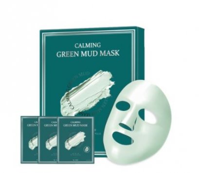 by : our Calming Green Mud Mask 3ea