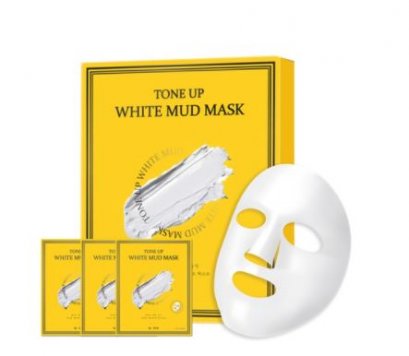 by : our  Tone Up White Mud Mask 3ea