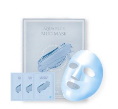by : our Aqua Blue Mud Mask 3ea