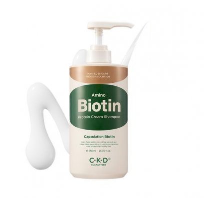 CKD Amino Biotin Protein Cream Shampoo 750ml
