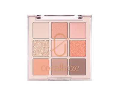 Coralhaze Mood Blending shadow Palette #02 Flat Peach