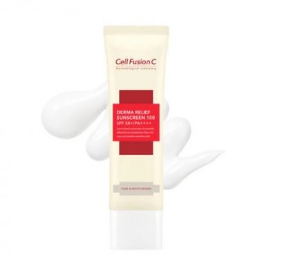 Cell Fusion C Derma Relief sunscreen 100 SPF50+/PA++++ 50ml