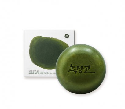 Cosme Chef Nokdango Green Shampoo solid pack 130g