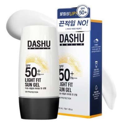 DASHU Daily Light Fit Sun Gel  SPF50+ PA+++50ml