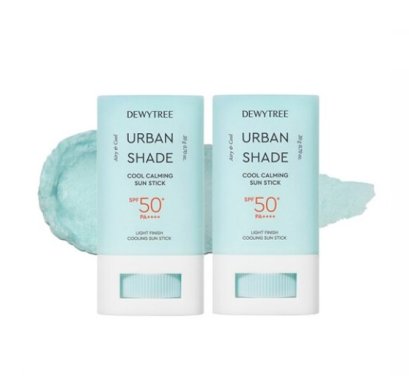 DEWY TREE Urban Shade Cool Calming Sun Stick 20g (1+1)