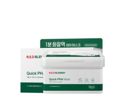 Dr.g R.E.D Blemish Quick PHA Mask (30pcs)