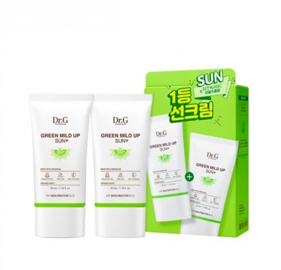 Dr.G Green Mild Up Sun+ SPF50+ PA++++35ml*2ea